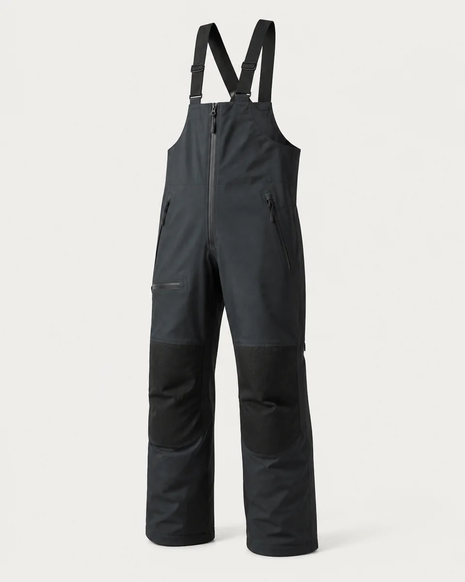 Charcoal alpine bib used in the ShopDash demo scenario